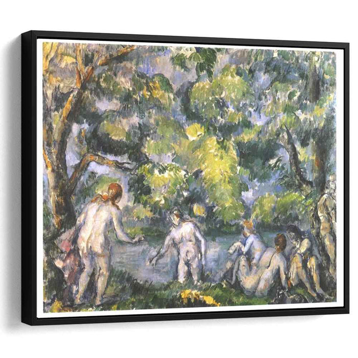 Bathers (1887) by Paul Cezanne