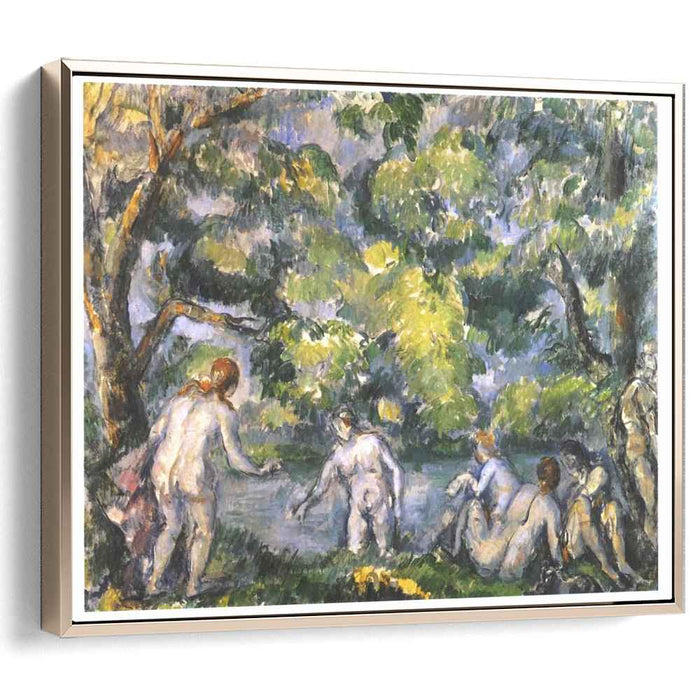 Bathers (1887) by Paul Cezanne