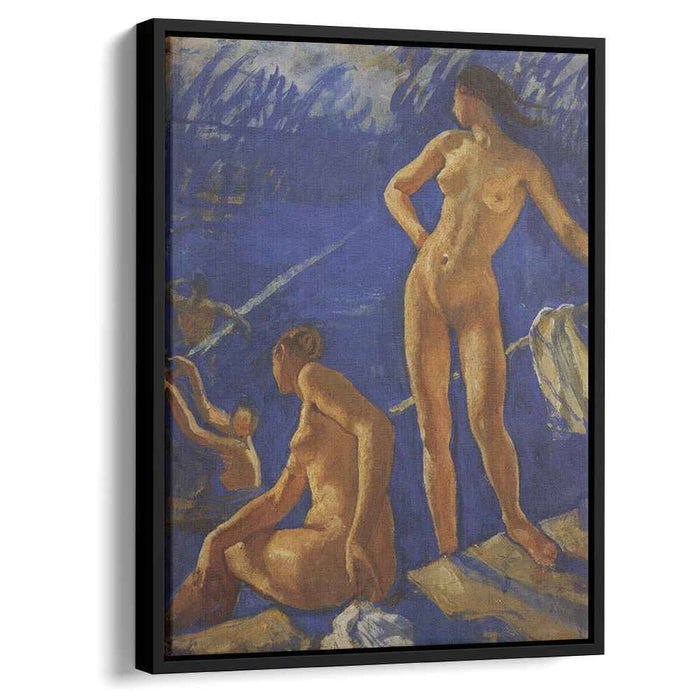 Bathing (1917) by Zinaida Serebriakova