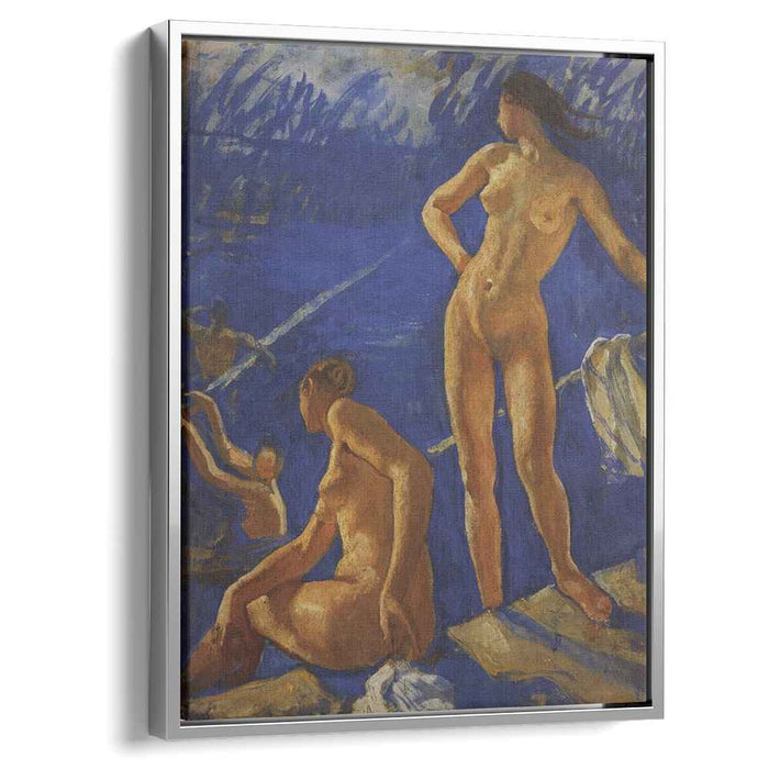 Bathing (1917) by Zinaida Serebriakova