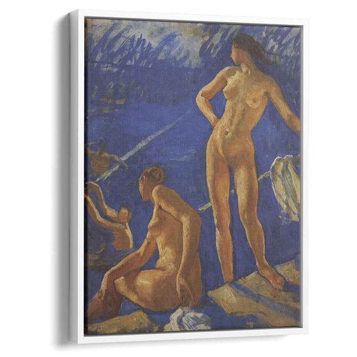 Bathing (1917) by Zinaida Serebriakova