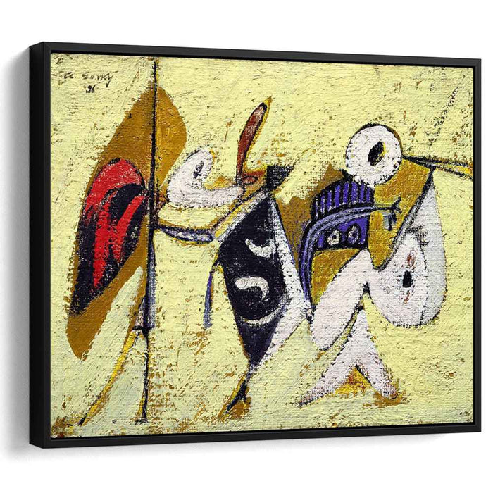Battle at Sunset with the God of Maize (Composition No. 1) (1936) by Arshile Gorky