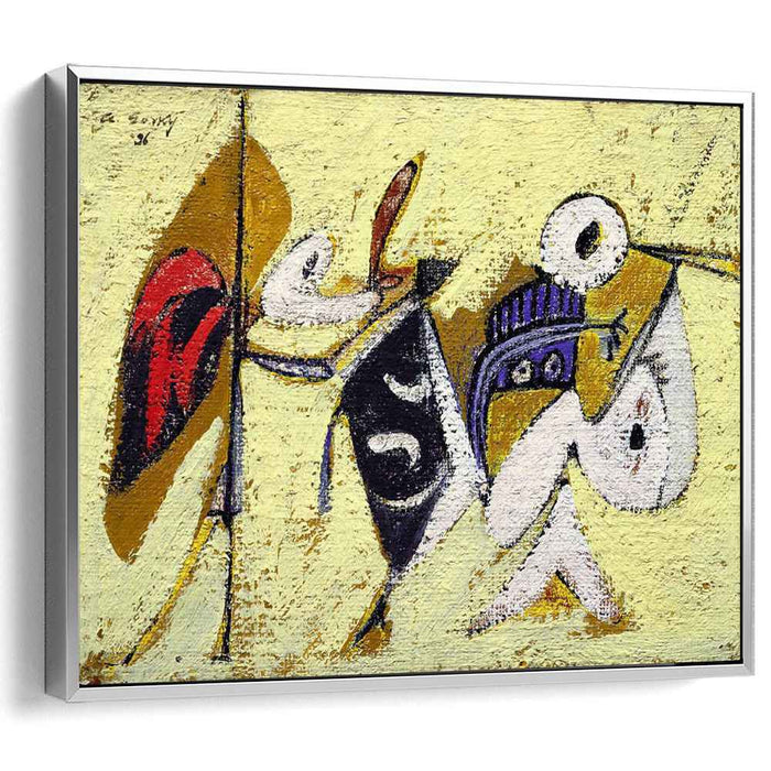 Battle at Sunset with the God of Maize (Composition No. 1) (1936) by Arshile Gorky