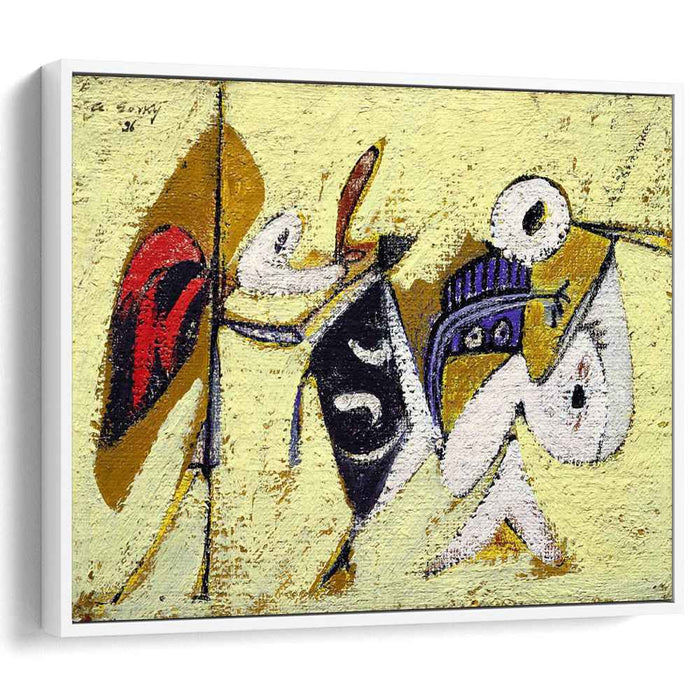 Battle at Sunset with the God of Maize (Composition No. 1) (1936) by Arshile Gorky