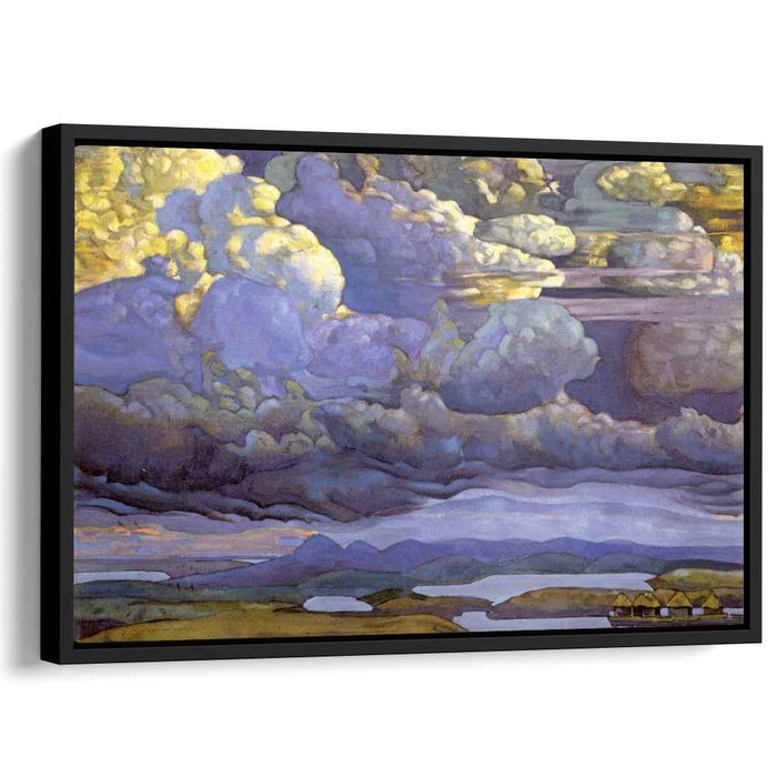 Battle in the Heavens (1912) by Nicholas Roerich