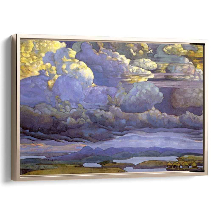 Battle in the Heavens (1912) by Nicholas Roerich