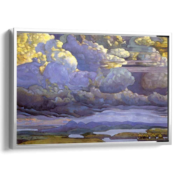 Battle in the Heavens (1912) by Nicholas Roerich