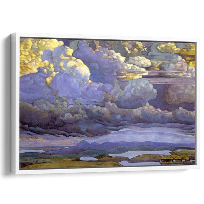 Battle in the Heavens (1912) by Nicholas Roerich