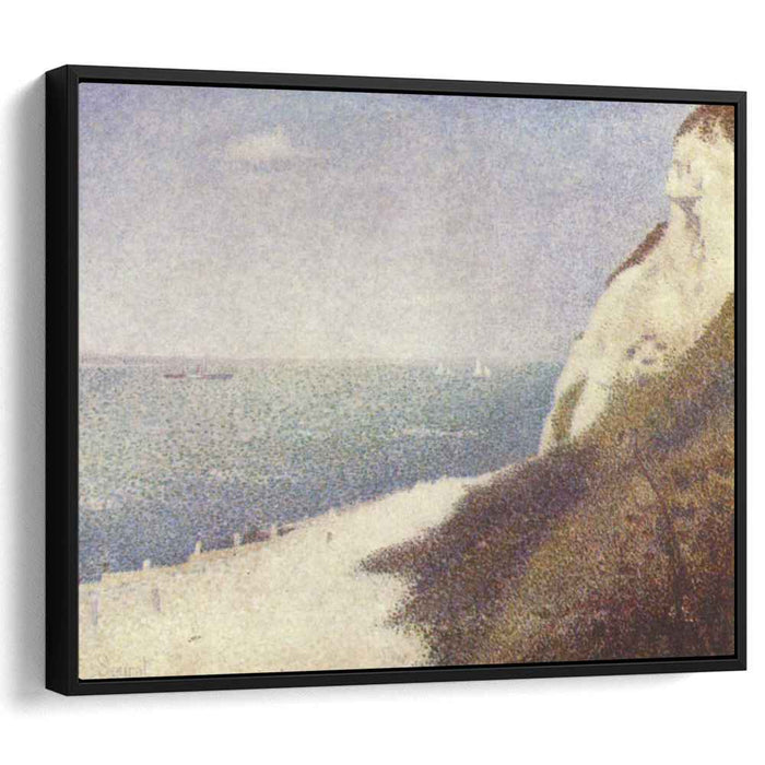 Beach at Bas Butin, Honfleur by Georges Seurat