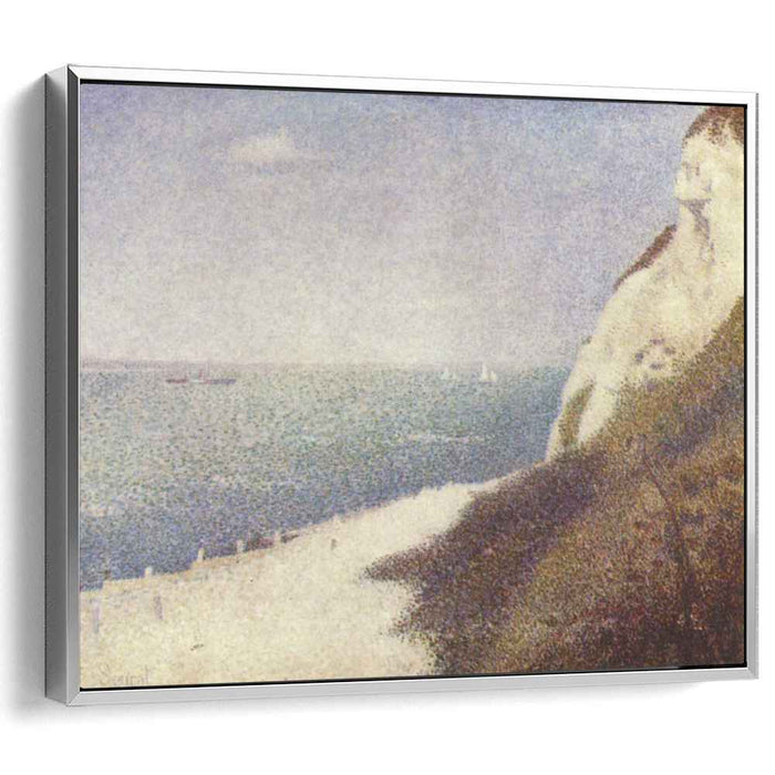 Beach at Bas Butin, Honfleur by Georges Seurat