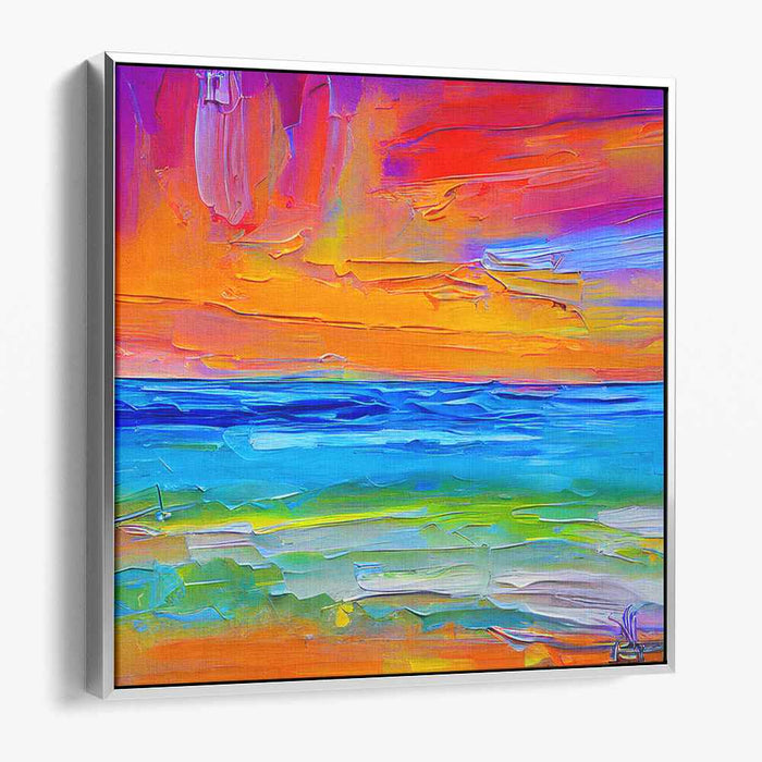 Tactile Emotion Evoked: Textured Abstract Expressionist Canvas Art