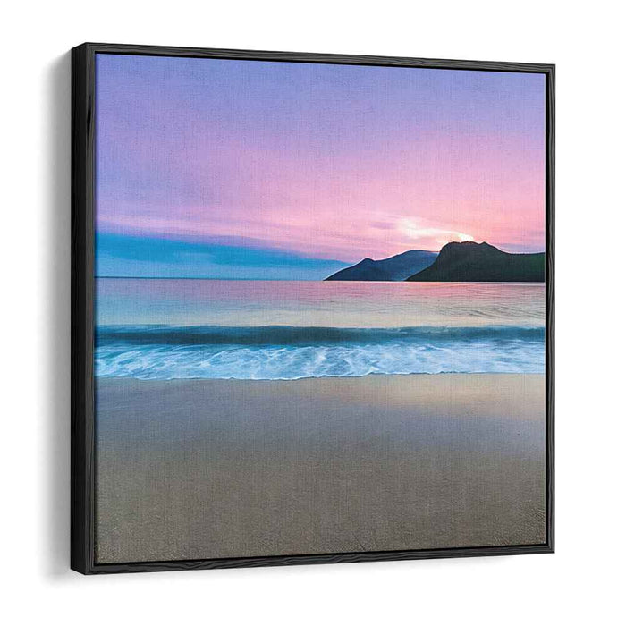 Enigmatic Waterscapes: Captivating Twilight Seascape Canvas Art
