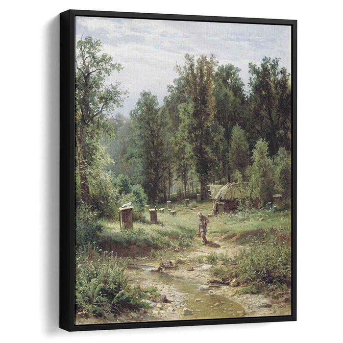 Bee families in the forest (1876) by Ivan Shishkin