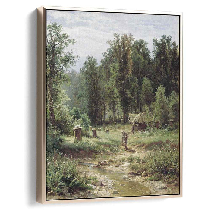Bee families in the forest (1876) by Ivan Shishkin
