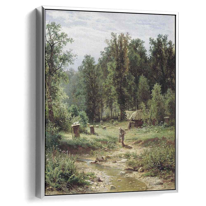 Bee families in the forest (1876) by Ivan Shishkin