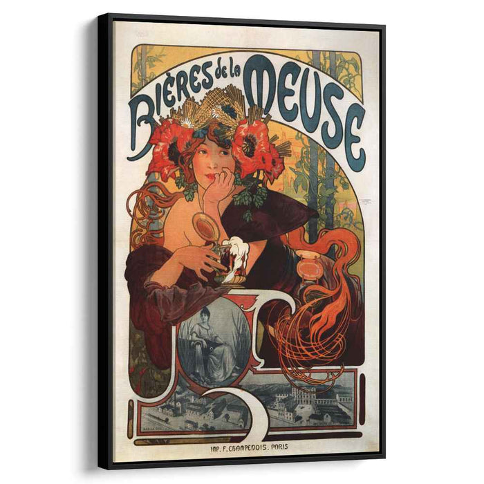 Beer of the Meuse (1897) by Alphonse Mucha