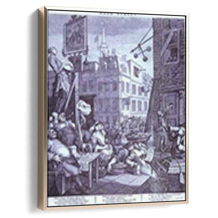 Beer Street (1751) by William Hogarth