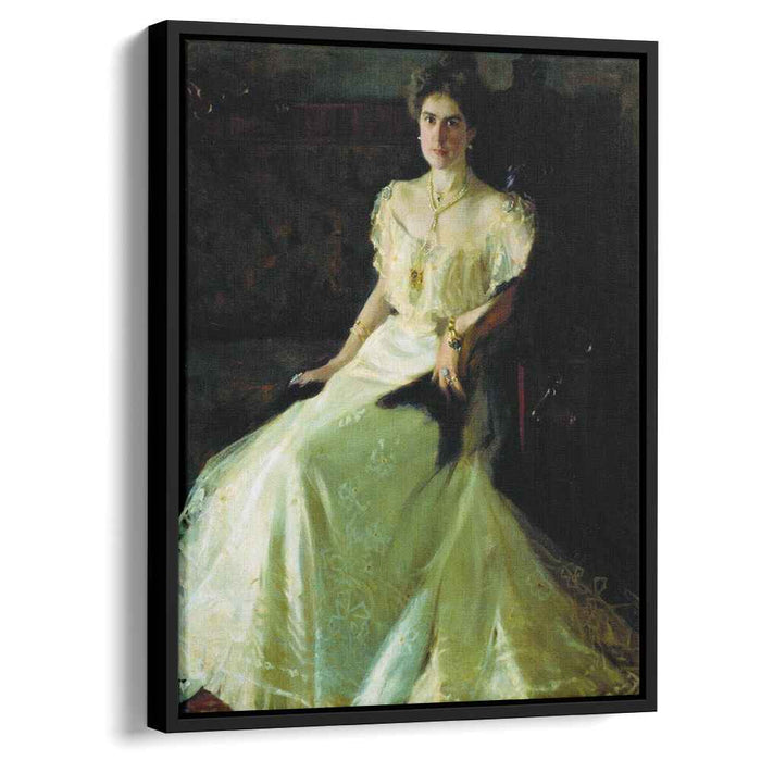 Before the ball by Boris Kustodiev