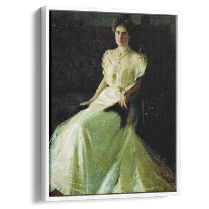 Before the ball by Boris Kustodiev