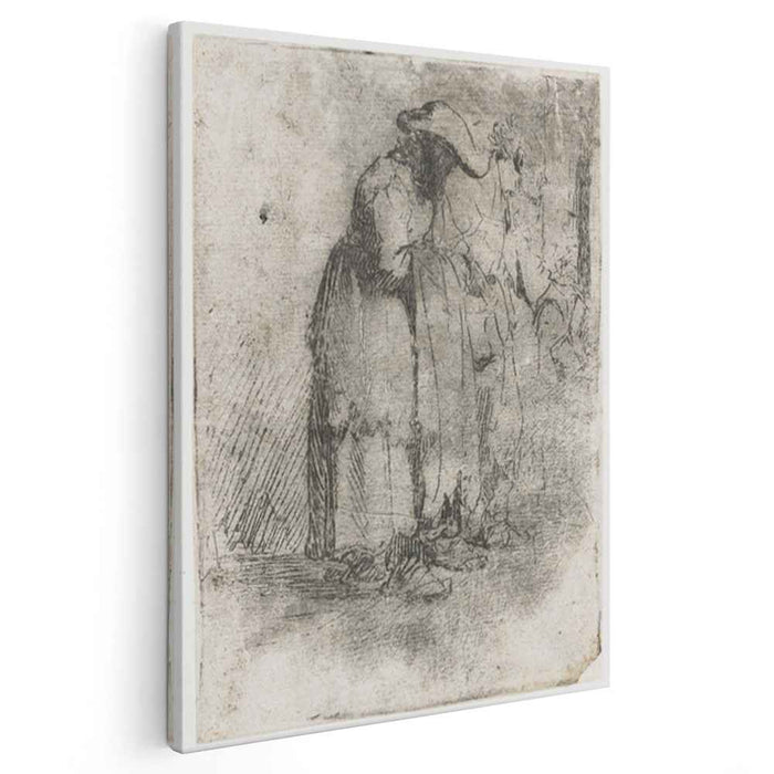 Beggar man and woman (1628) by Rembrandt