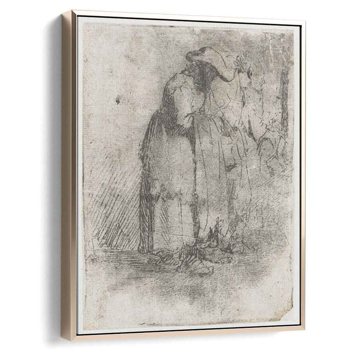 Beggar man and woman (1628) by Rembrandt