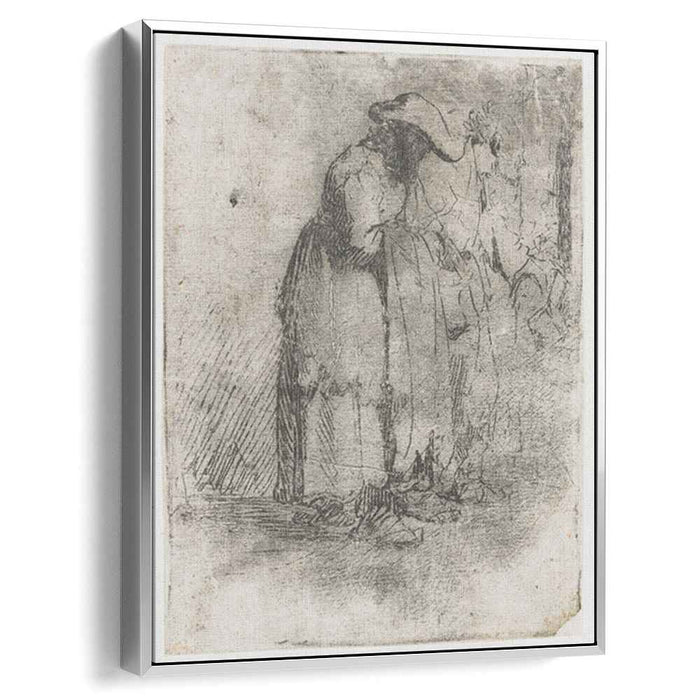 Beggar man and woman (1628) by Rembrandt