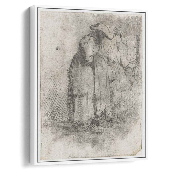 Beggar man and woman (1628) by Rembrandt