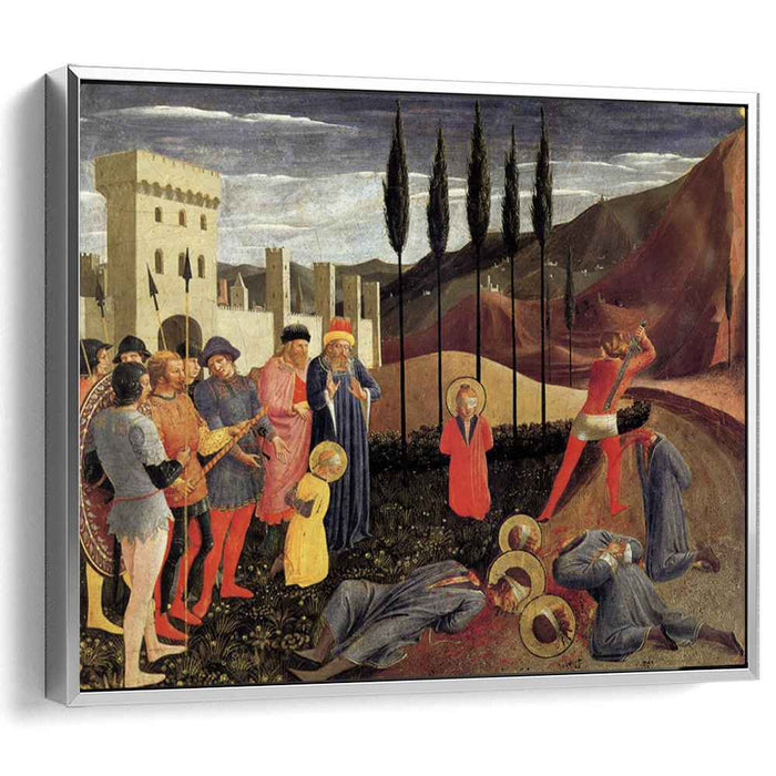 Beheading of Saint Cosmas and Saint Damian (1440) by Fra Angelico