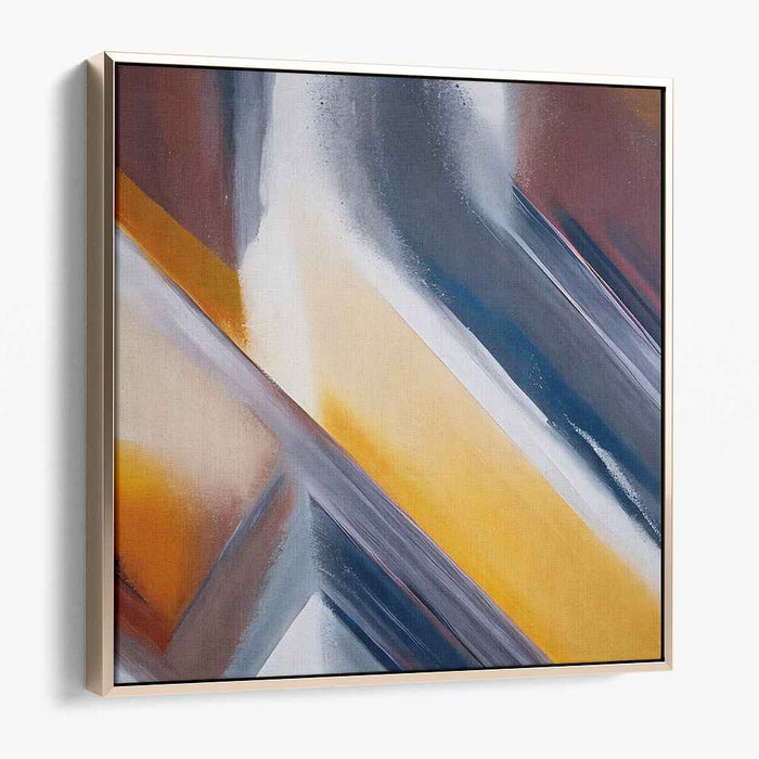 Beige Abstract Print #011