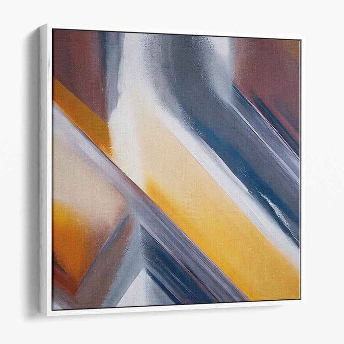 Beige Abstract Print #011