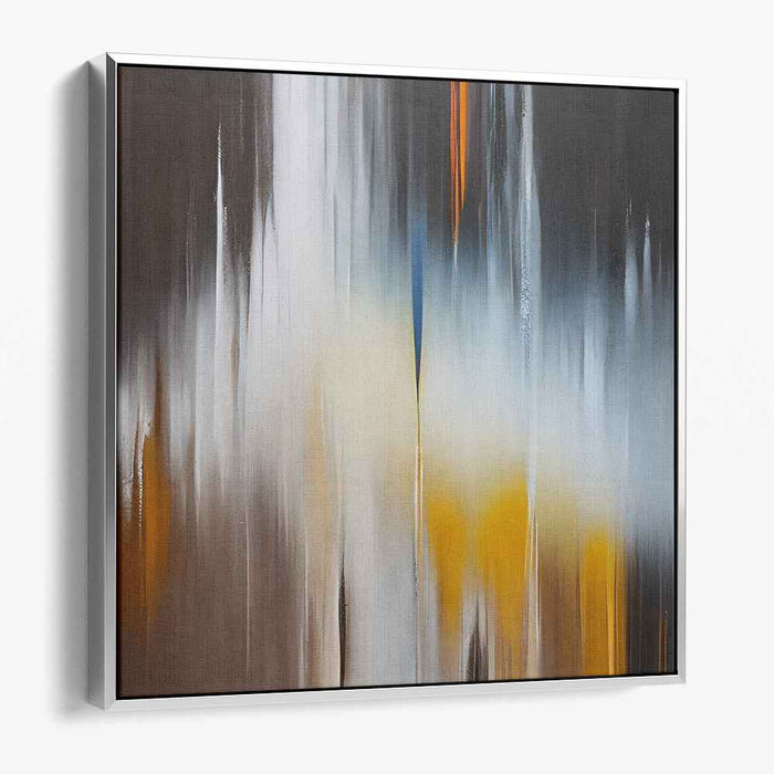 Beige Abstract Print #033