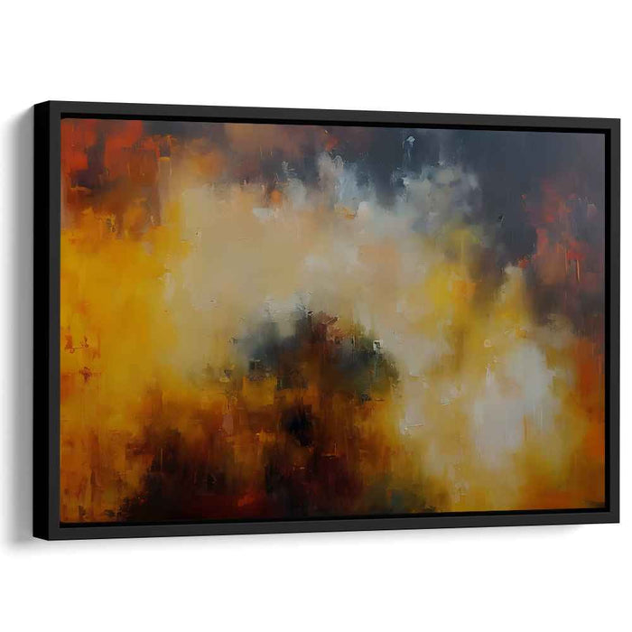 Beige Abstract Print #117