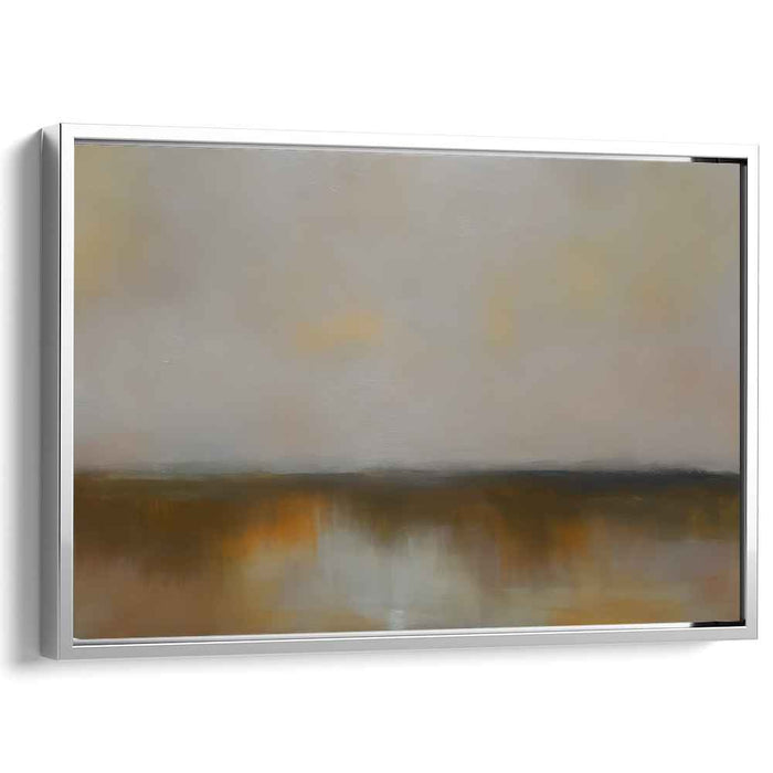 Transient Illusions: Ethereal Impressionist Landscape Canvas Art