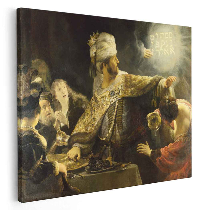 Belshazzar's Feast (1635) by Rembrandt