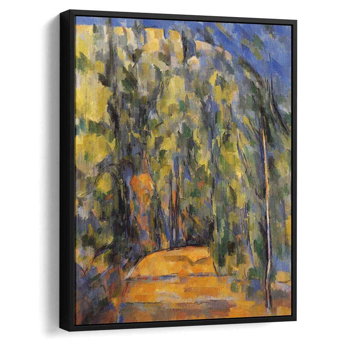 Bend in Forest Road (1906) by Paul Cezanne