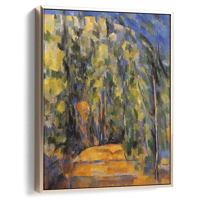 Bend in Forest Road (1906) by Paul Cezanne