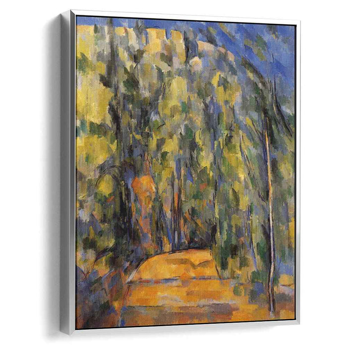 Bend in Forest Road (1906) by Paul Cezanne