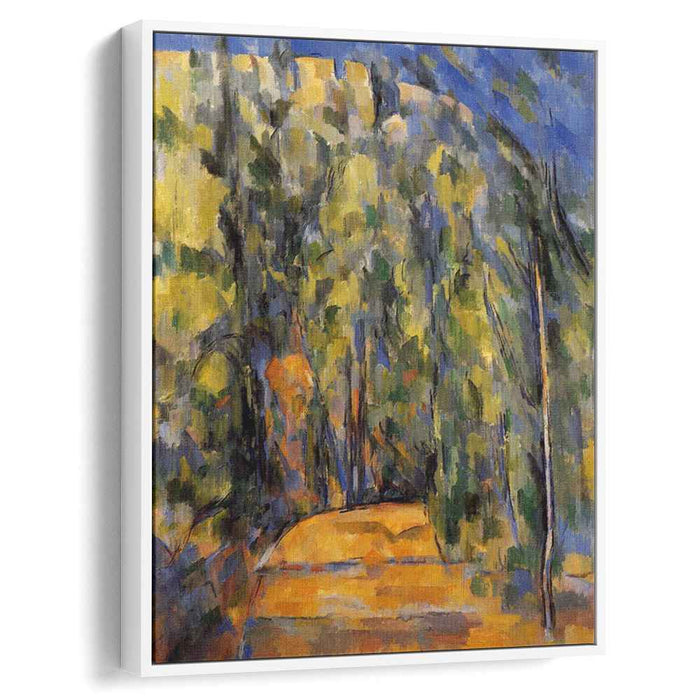 Bend in Forest Road (1906) by Paul Cezanne