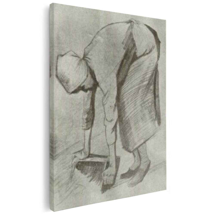 Bending Woman (1882) by Vincent van Gogh