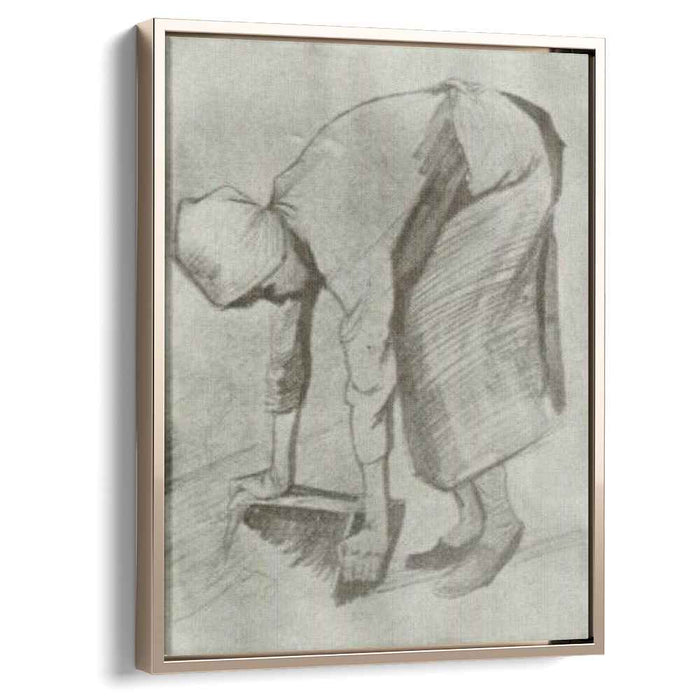 Bending Woman (1882) by Vincent van Gogh