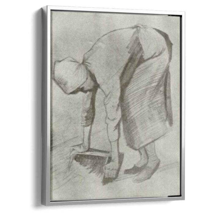 Bending Woman (1882) by Vincent van Gogh