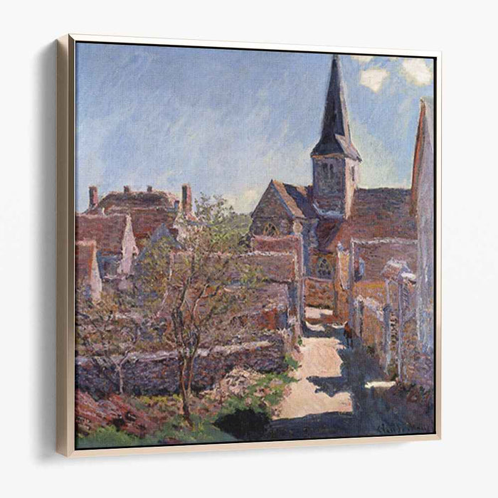 Bennecourt (1885) by Claude Monet