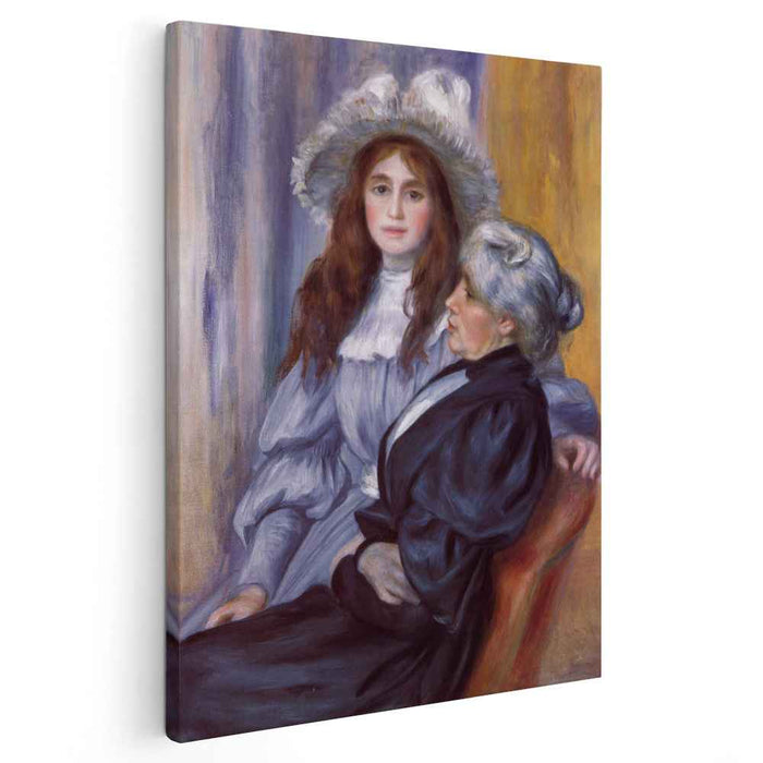 Berthe Morisot and Her Daughter Julie Manet (1894) by Pierre-Auguste Renoir