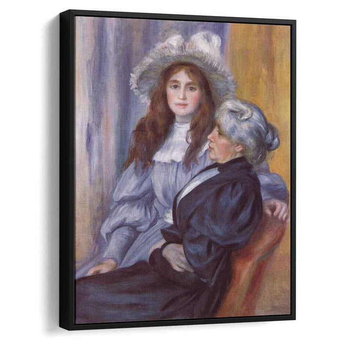Berthe Morisot and Her Daughter Julie Manet (1894) by Pierre-Auguste Renoir