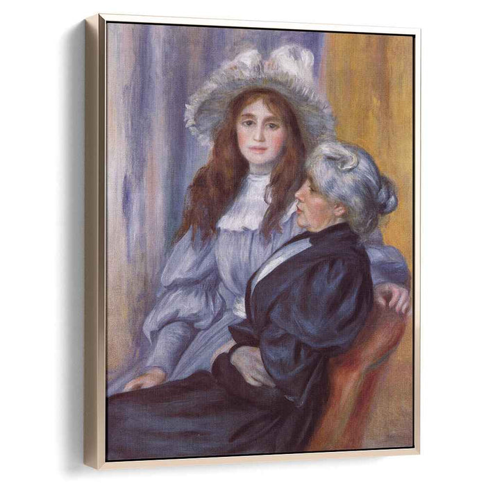 Berthe Morisot and Her Daughter Julie Manet (1894) by Pierre-Auguste Renoir