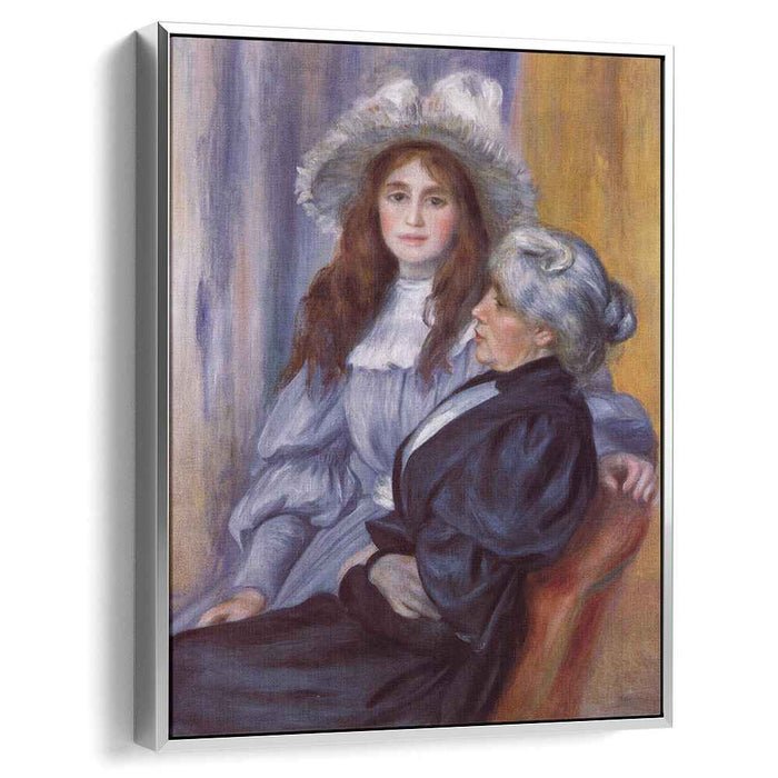 Berthe Morisot and Her Daughter Julie Manet (1894) by Pierre-Auguste Renoir