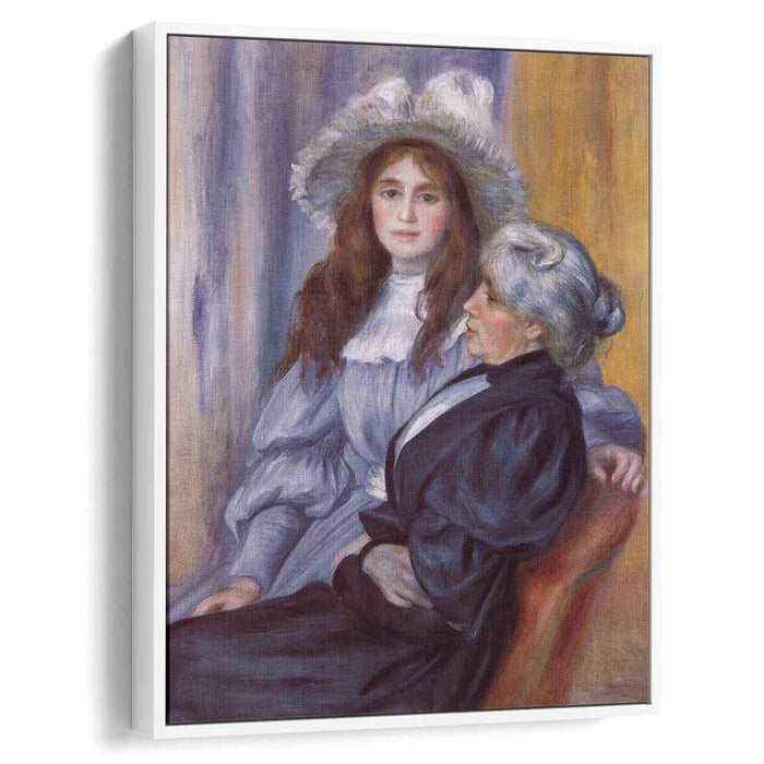 Berthe Morisot and Her Daughter Julie Manet (1894) by Pierre-Auguste Renoir