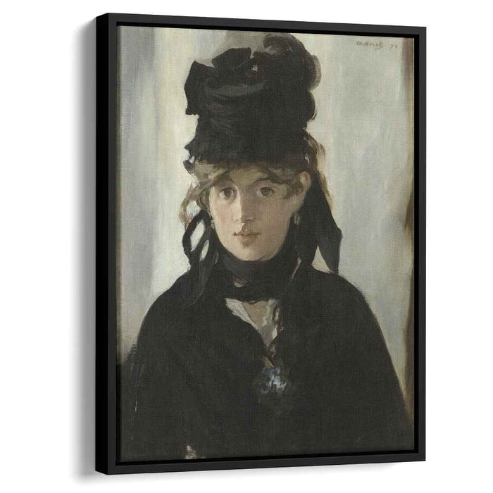 Berthe Morisot with a bouquet of violets (1872) by Edouard Manet