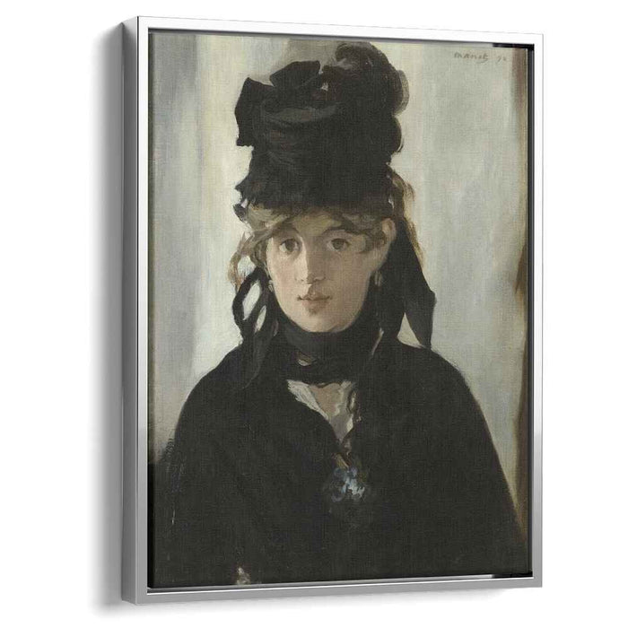 Berthe Morisot with a bouquet of violets (1872) by Edouard Manet