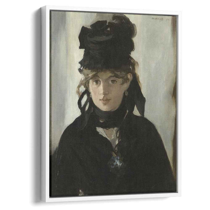 Berthe Morisot with a bouquet of violets (1872) by Edouard Manet